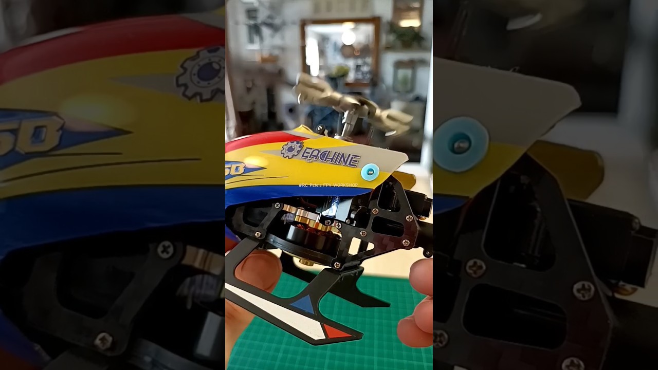 EACHINE E150 RC STUNT HELICOPTER #FLYBARLESS GYRO STABILIZED BRUSHLESS MOTORS #RC Pete's FPV