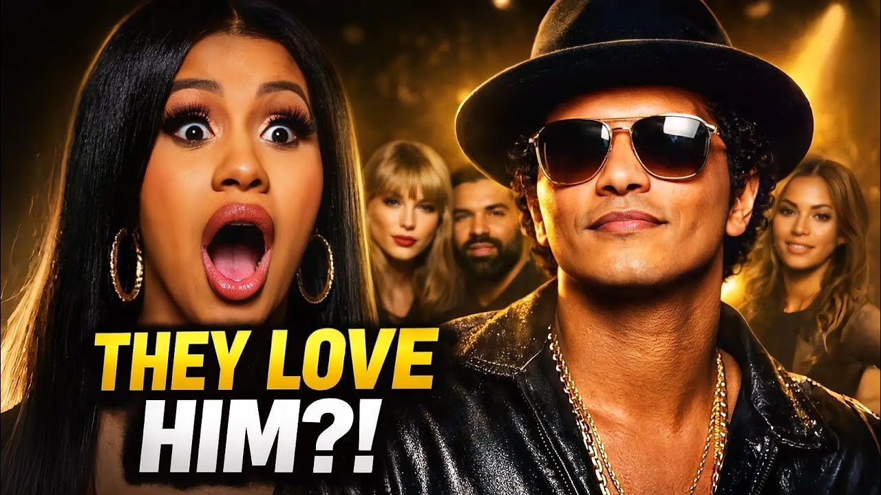 Top 10 American Celebrities OBSESSED With Bruno Mars — No 1 Will Shock You! 🇺🇸🤯