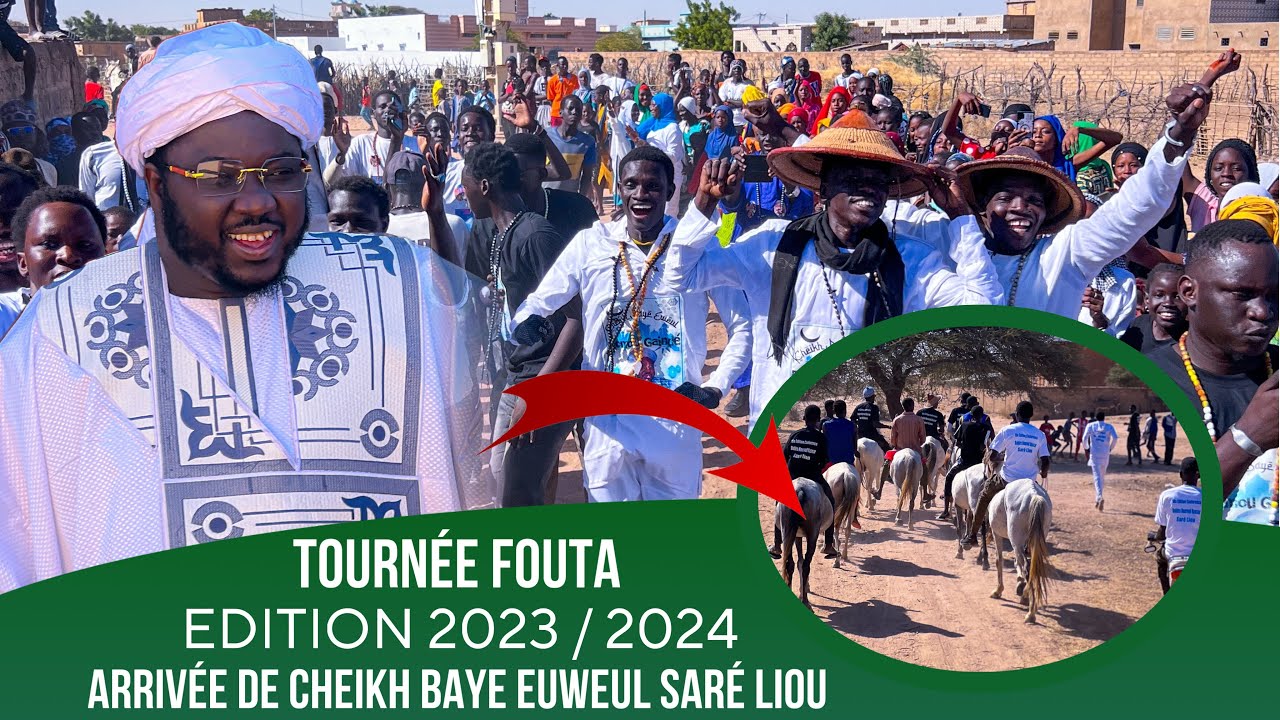 Arrivée de Cheikh Baye Euweul à Saré Liou Tournée Fouta Avec CHIEKH BAYE EUWEUL