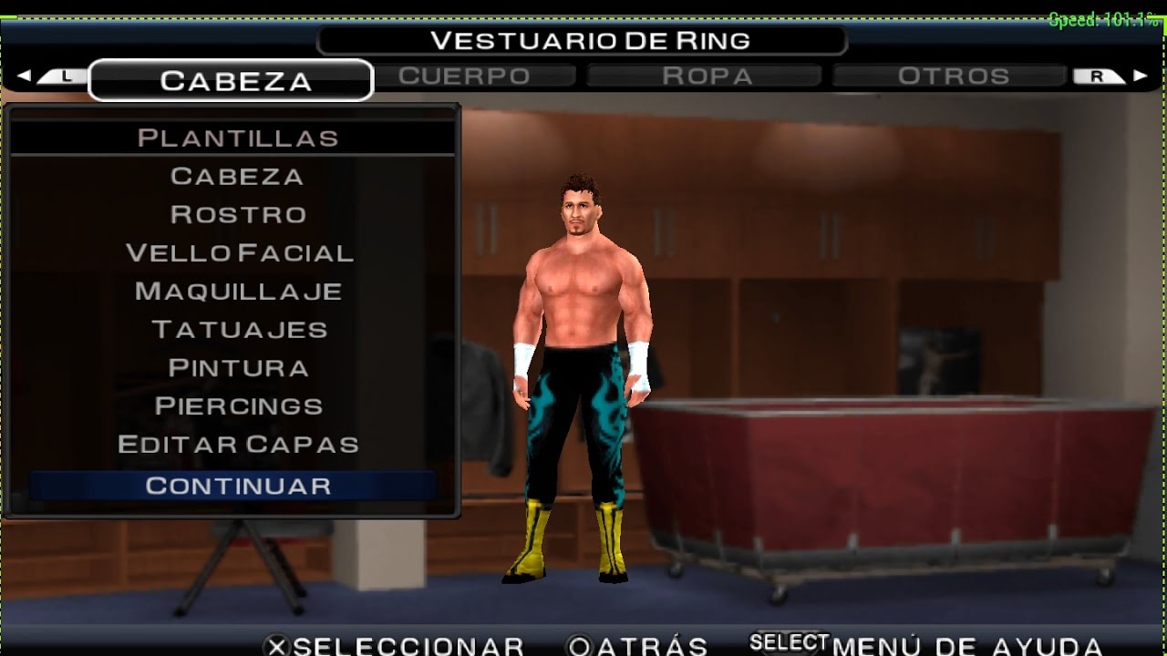 Como Crear a EDDIE GUERRERO EN svr 2011 (PSP)
