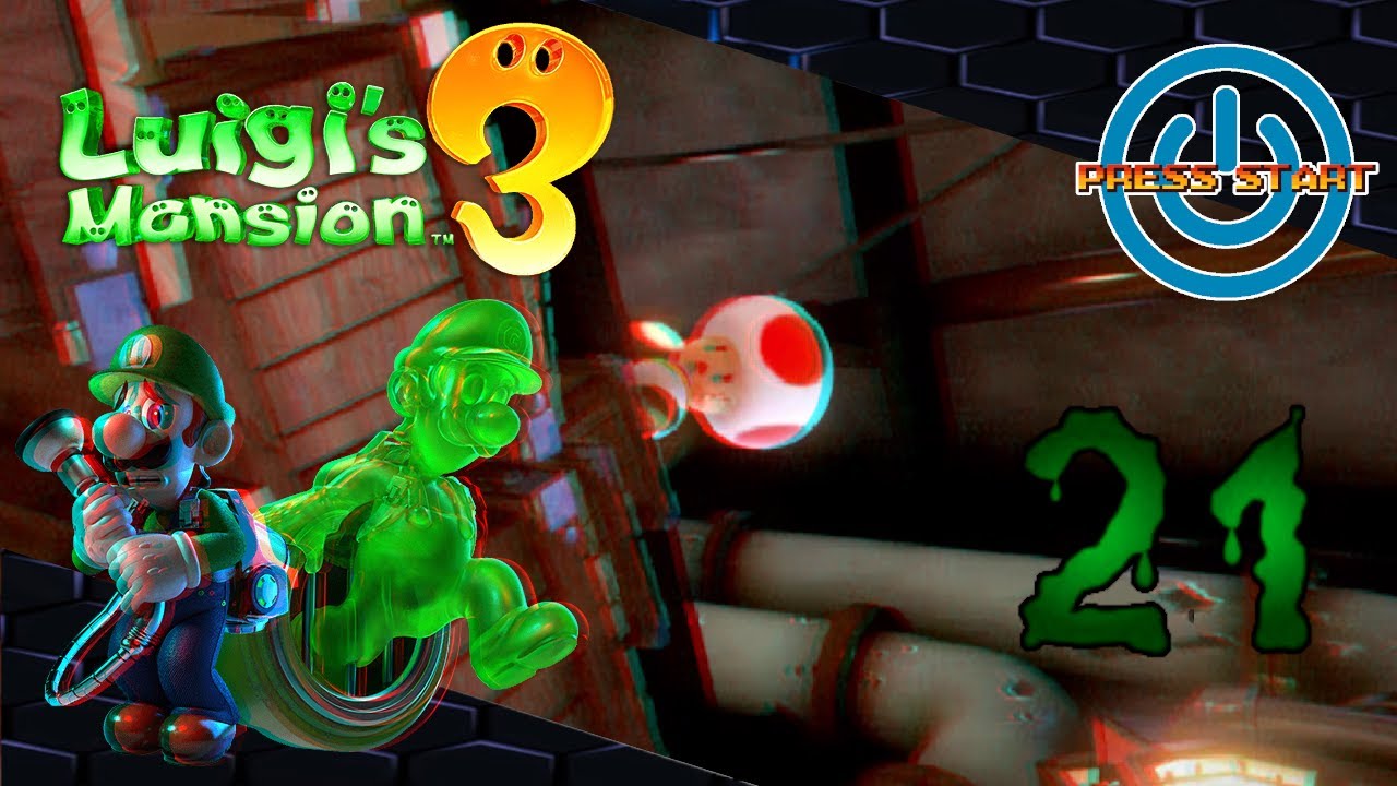 Luigi´s Mansion 3: Capítulo 21 Planta B2 (El salmonente) Primera Parte