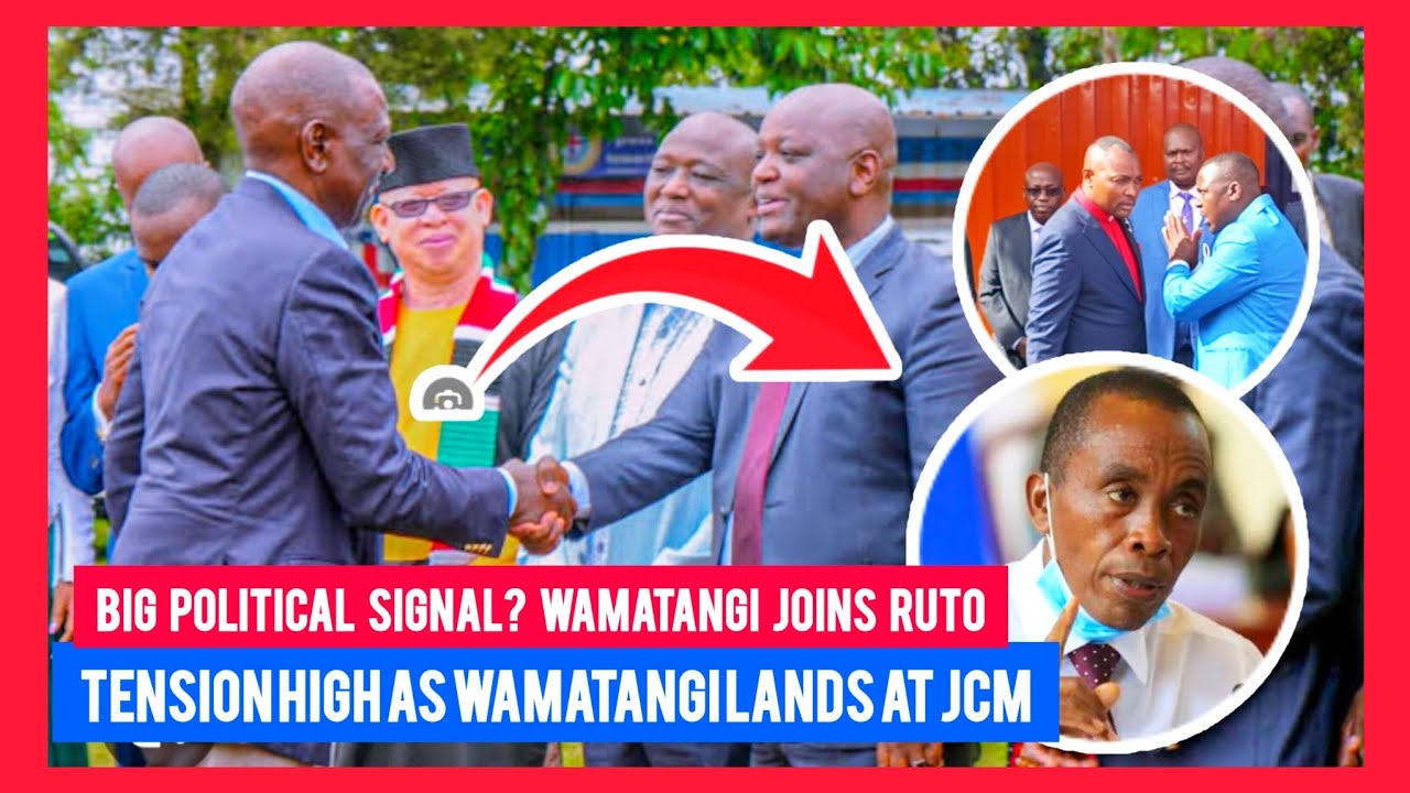 Kimani Wamatangi Storms JCM Church, Meets Ruto – What They Discussed Will Shock You!