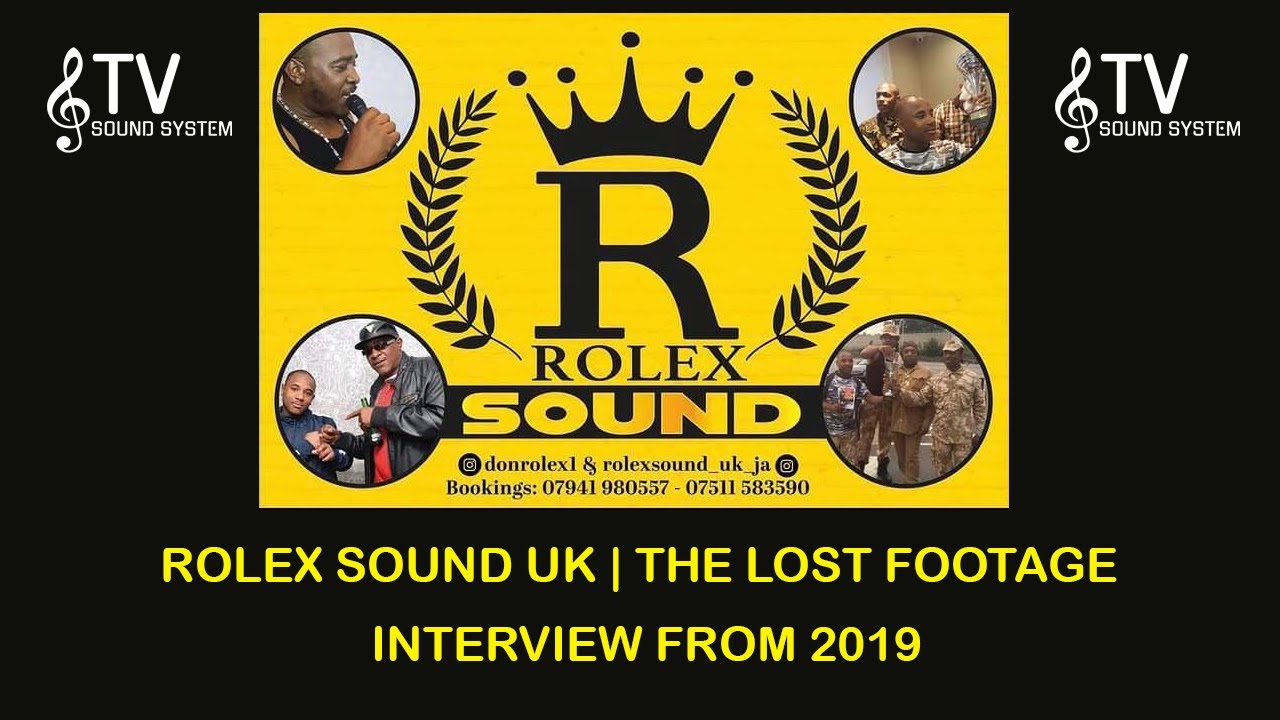 2019 Interview with Rolex Sound | Luton | UK