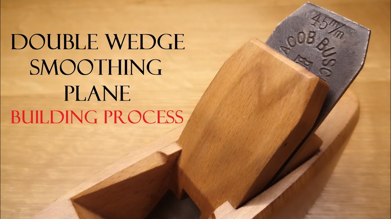 040 Double wedge smoothing plane - hand tool woodworking