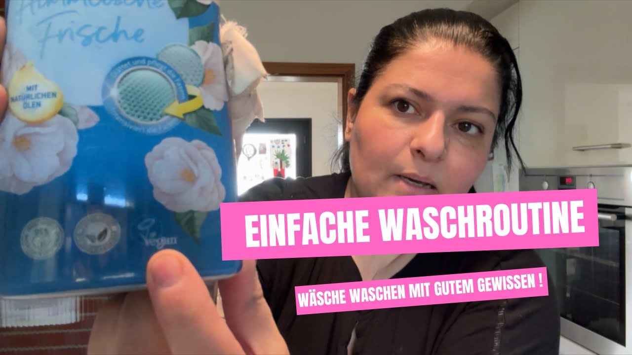 Meine Waschroutine | Nachhaltig waschen | Vegane Weichspüler und Tipps! | Haushalt | Vlog