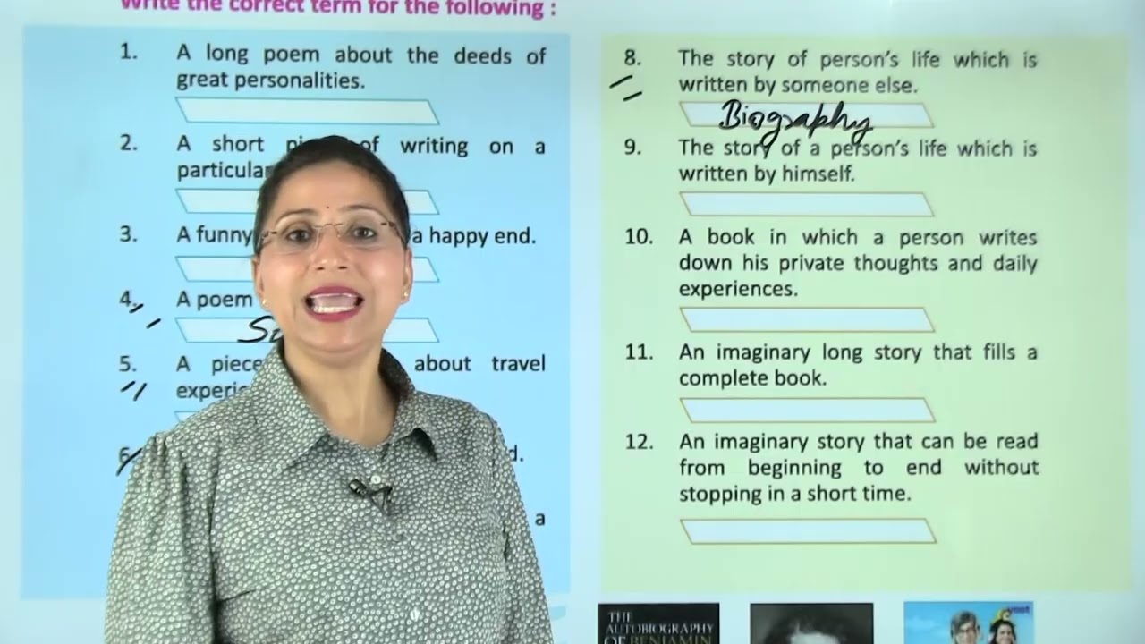 Ch 37 | Terms Of Literature | My Gk & Moral Book | Class 05 | Growing Mind | For children