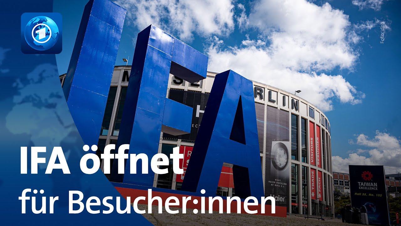 Internationale Funkausstellung IFA feiert Comeback als Publikumsmesse