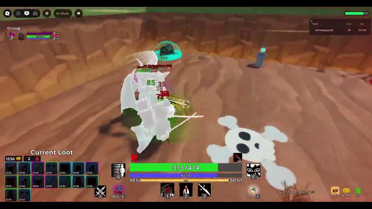 Dungeon leveling finding a CURSED CHEST !