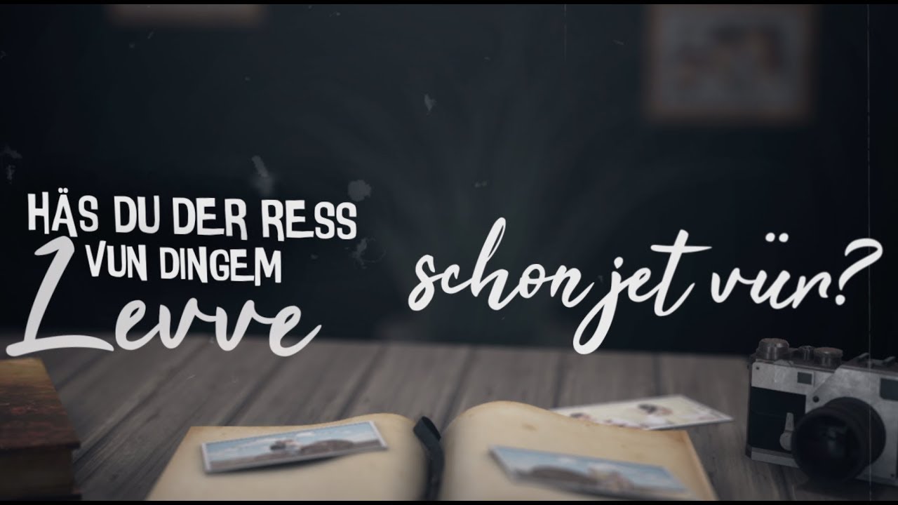 KASALLA - DER RESS VUN DINGEM LEVVE (offizielles Lyrics-Video)