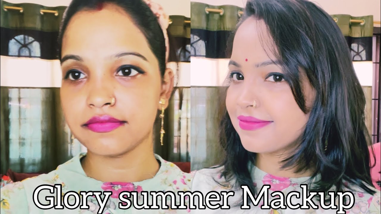 Summer Mackup  Tutorial / Step by Step Quick summer Mackup/ Glam with Manisha