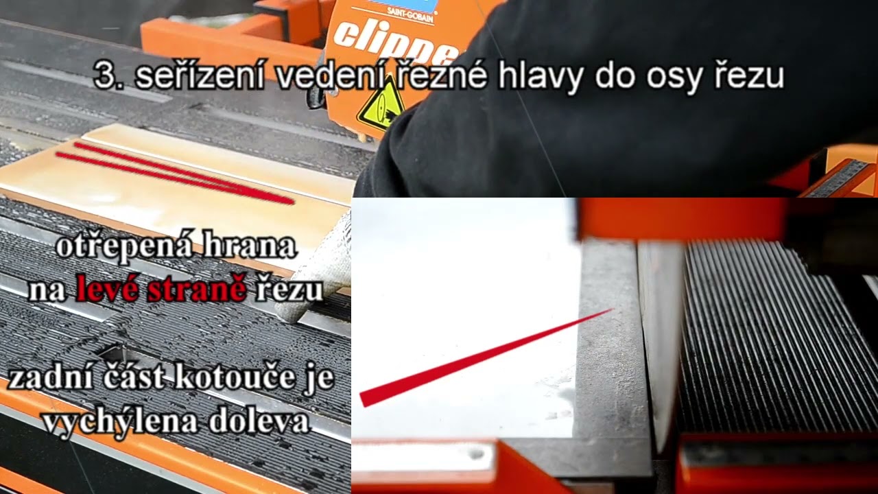 Rezačka stolová na obklady CLIPPER TR202 650mm