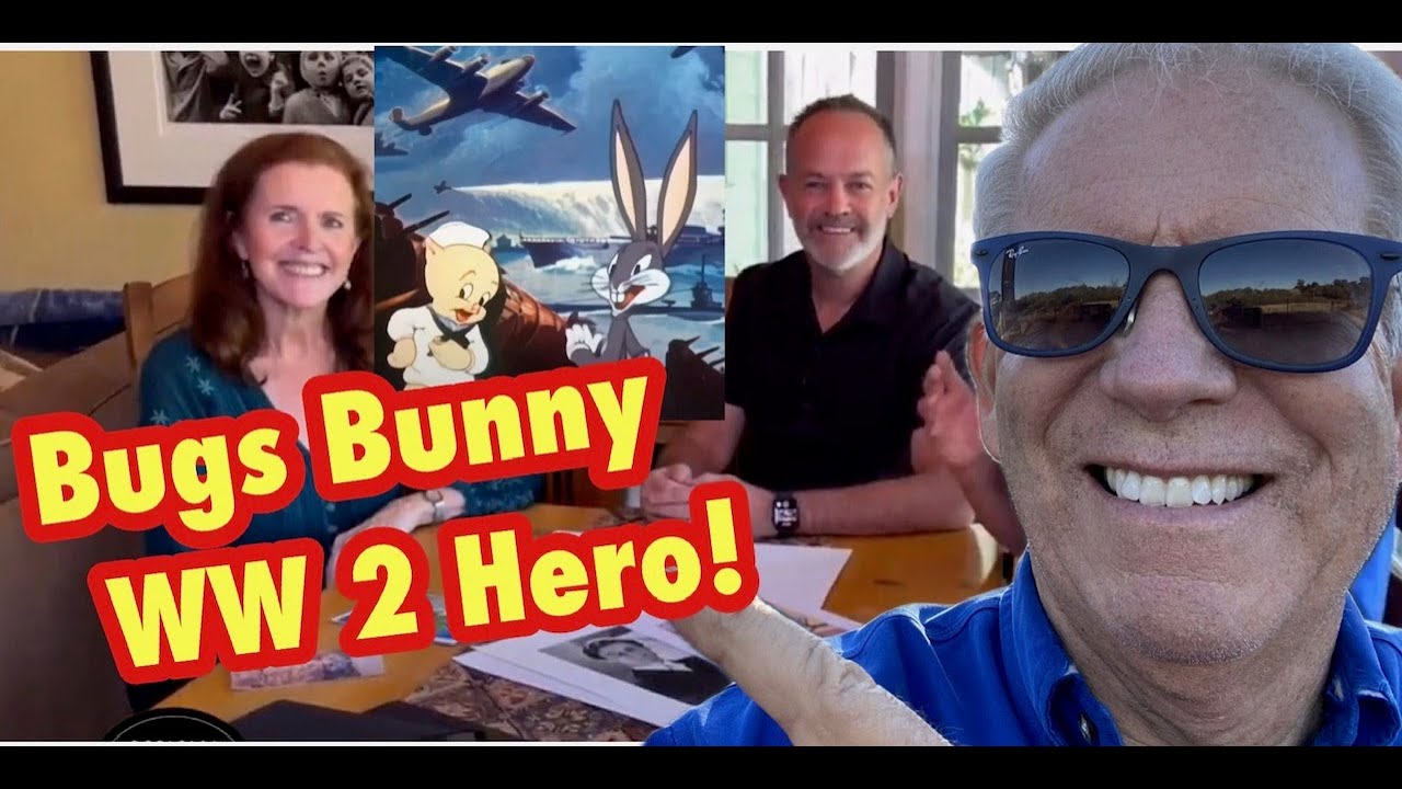 Bugs Bunny WW 2 Hero?  Ruth Clampett's Warner Bros animator Dad helped!