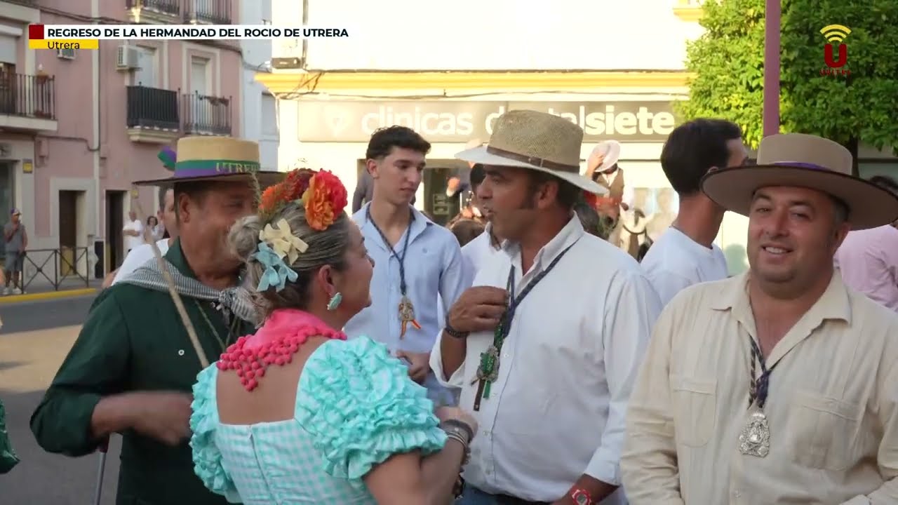 Regreso de la Hermandad del Rocío de Utrera