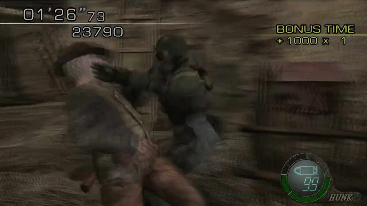 Resident Evil 4 - The Mercenaries - Hunk