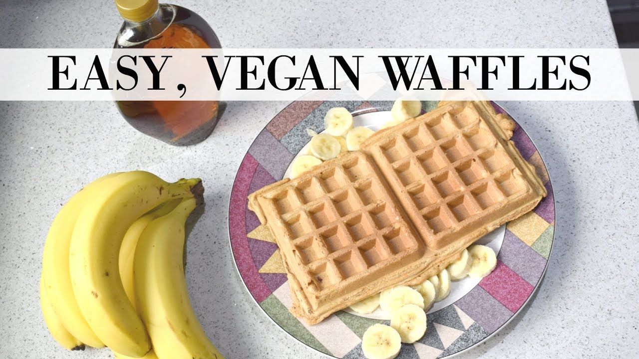 AMAZING, EASY VEGAN WAFFLE RECIPE! ft. The Fine Life Oil Mister
