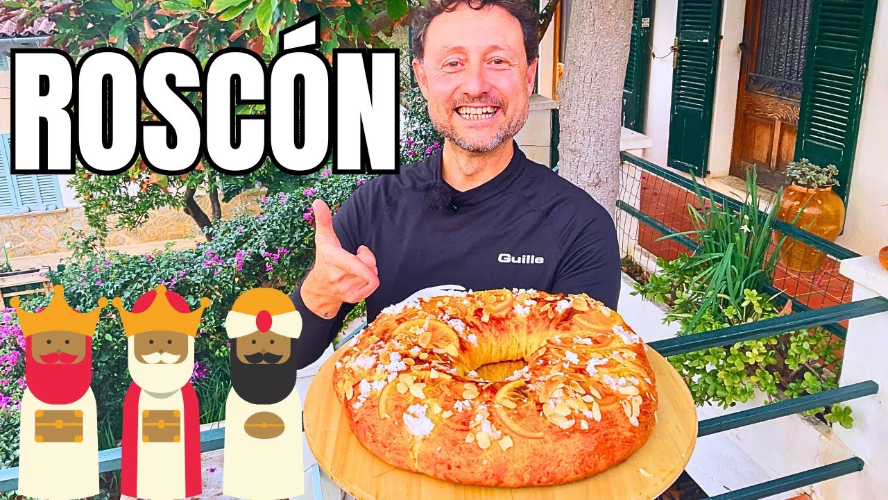 ROSCÓN DE REYES FÁCIL con Harina NORMAL 👍🏻 - GUILLE RODRIGUEZ