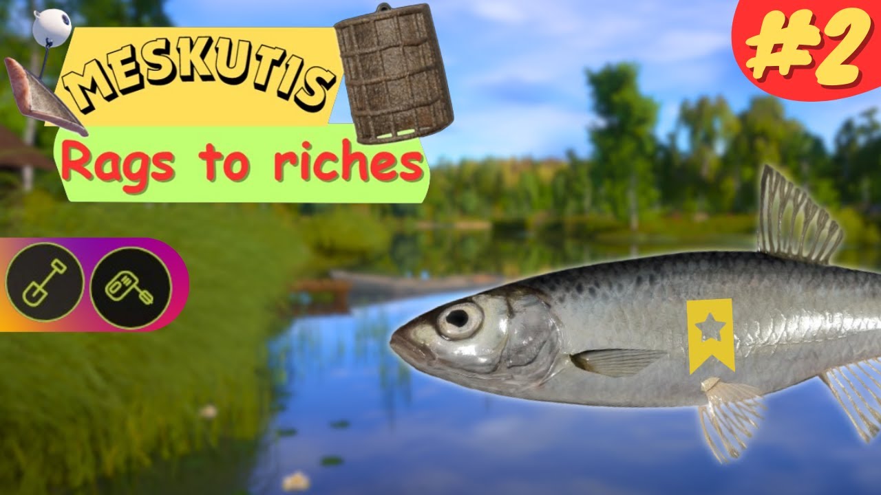 Russian fishing 4 | Ruošimasis karšiam ir procentų kelimas | Rags to riches #2