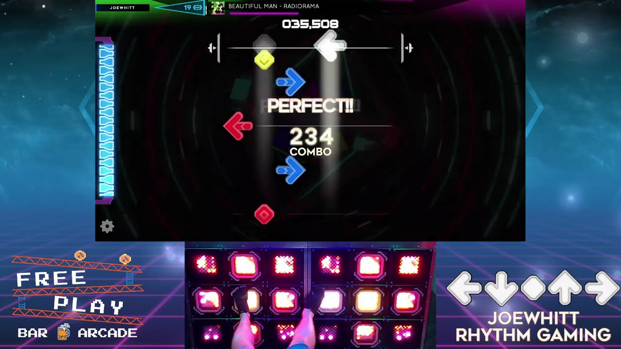 (StepmaniaX) Beautiful Man Dual-19 [100%]