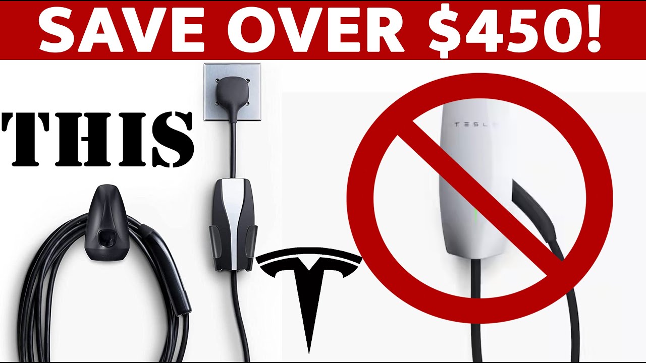 Tesla Wall Connector, or Included Mobile Connector with Nema 14-50
