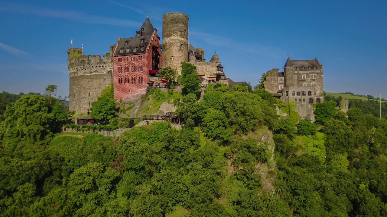 Rhine Castles Drone Video