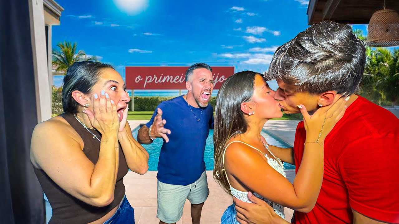 O Vini Marioto Beijou A Fefê Na Frente Dos Pais Dela !!!!