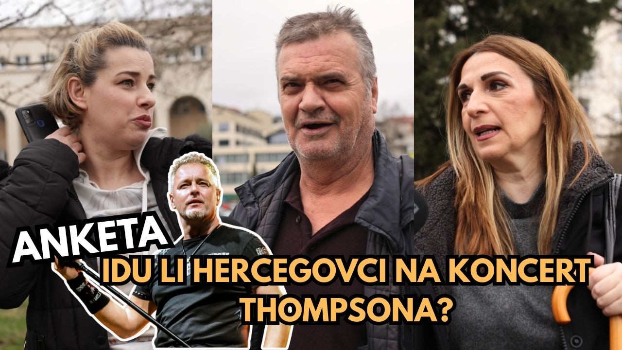ANKETA | Pitali smo Hercegovce hoće li ići na koncert Thompsona | Bljesak