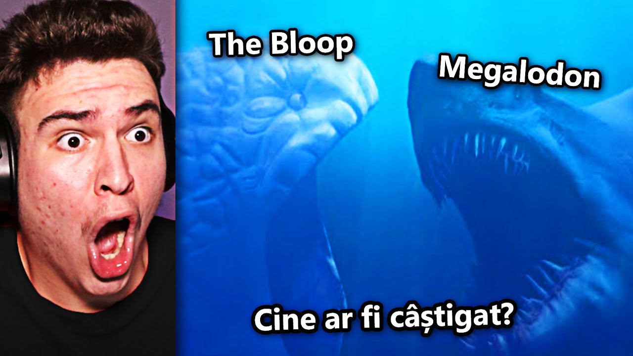 Cine ar fi câștigat între MEGALADON și THE BLOOP ?! *șocant*