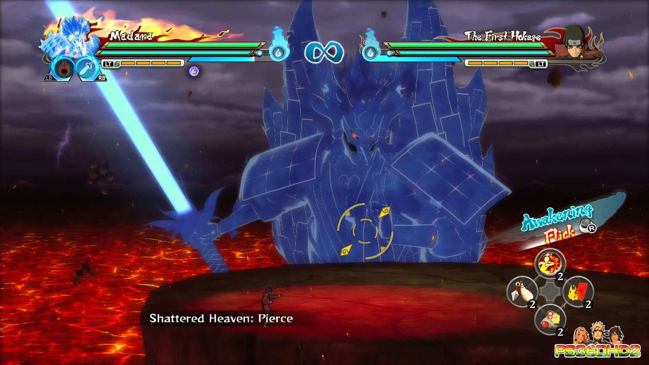 Naruto Shippuden Ultimate Ninja Storm Revolution - Madara Moveset (1080p)