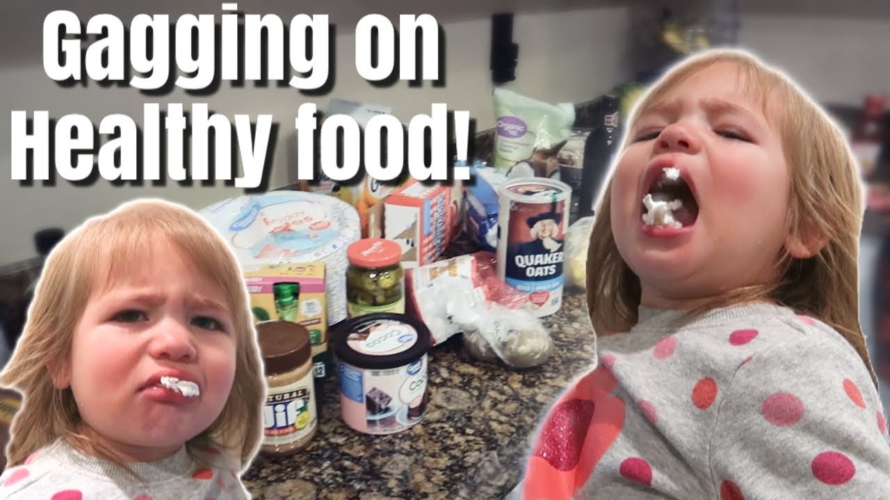 BACKFIRED! 1 YEAR OLD GAGS ON HEALTHY FOOD CHOICES / LARGE GROCERY HAUL for a FAMILY of 6 / LAWG