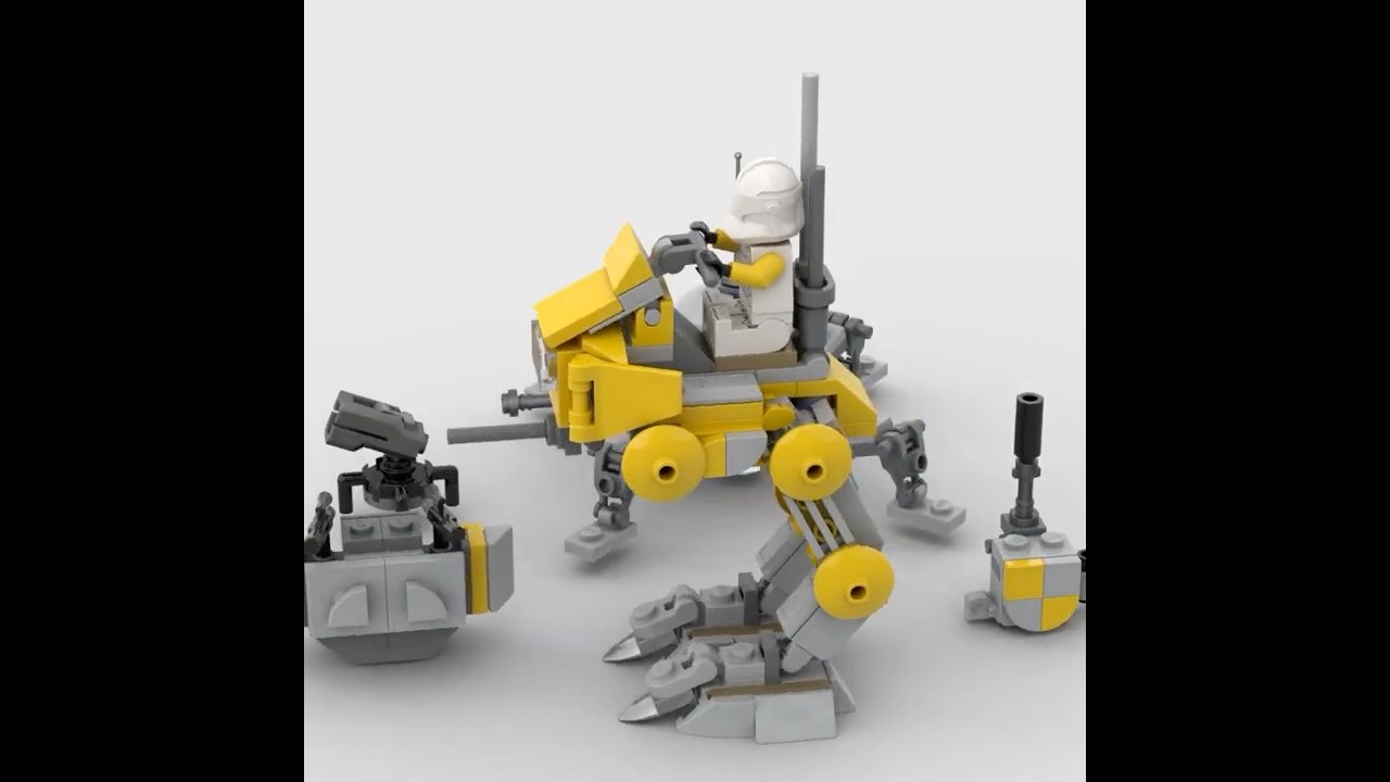 LEGO 327th AT-RT Walker - Alternate Build of 75431 327th Star Corps Clone Battle Pack