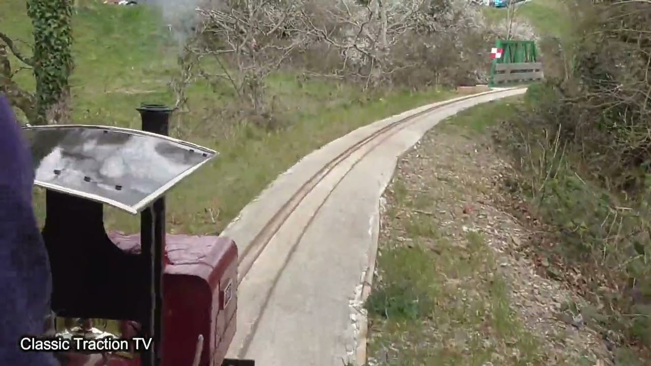 A RIDE ON THE PLYMOUTH MINIATURE STEAM RAILWAY 3-4-22