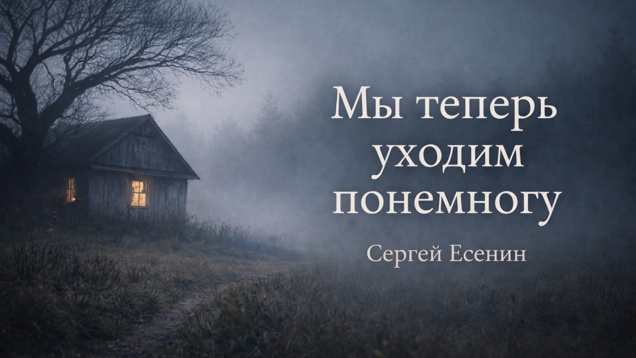 Сергей Есенин - Мы теперь уходим понемногу - DJ Archive