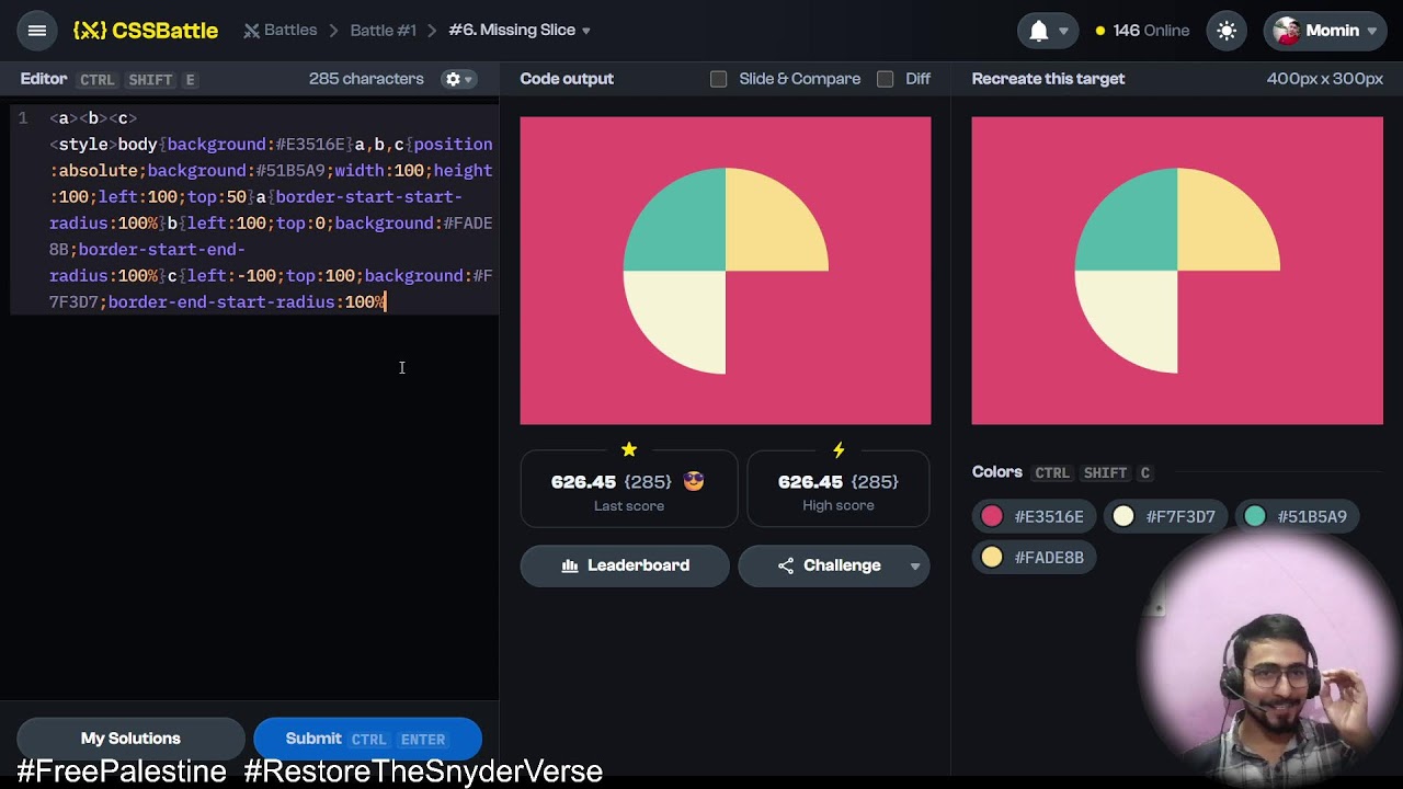 CSS Battle - live coding challenge
