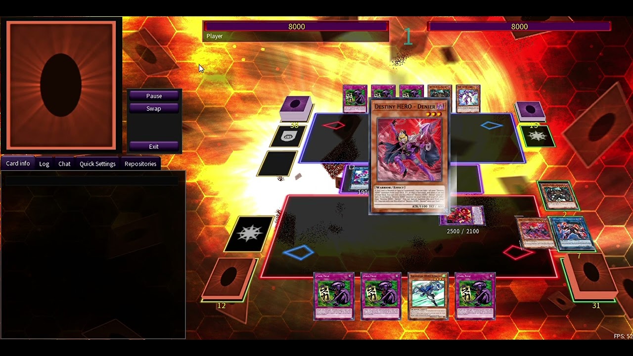 Elemental Hero Infernal rage BROKEN combo angel lock otk #yugiohtcg #yugioh