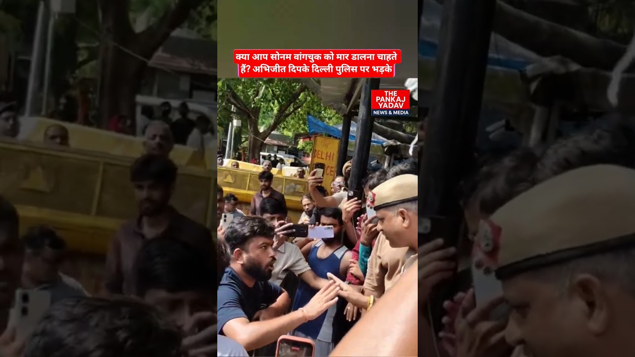 Sonam Wangchuk with Cockroach Janta Party trending video #sonamwangchuk #cockroachjantaparty #cjp