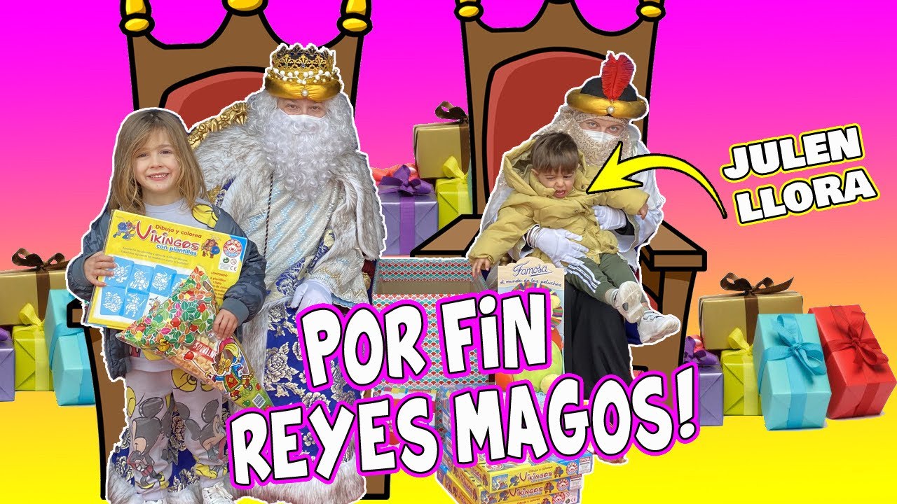NUESTROS REGALOS DE REYES - NUESTRA RUTINA EN FAMILIA LA NOCHE DE REYES | Familia Amiguindy