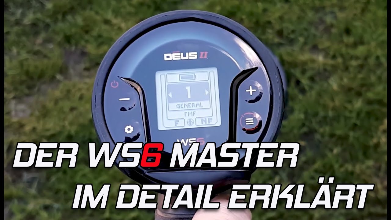 XP Metalldetektor DEUS II - WS6 Master - Bedienung und Expertentipps