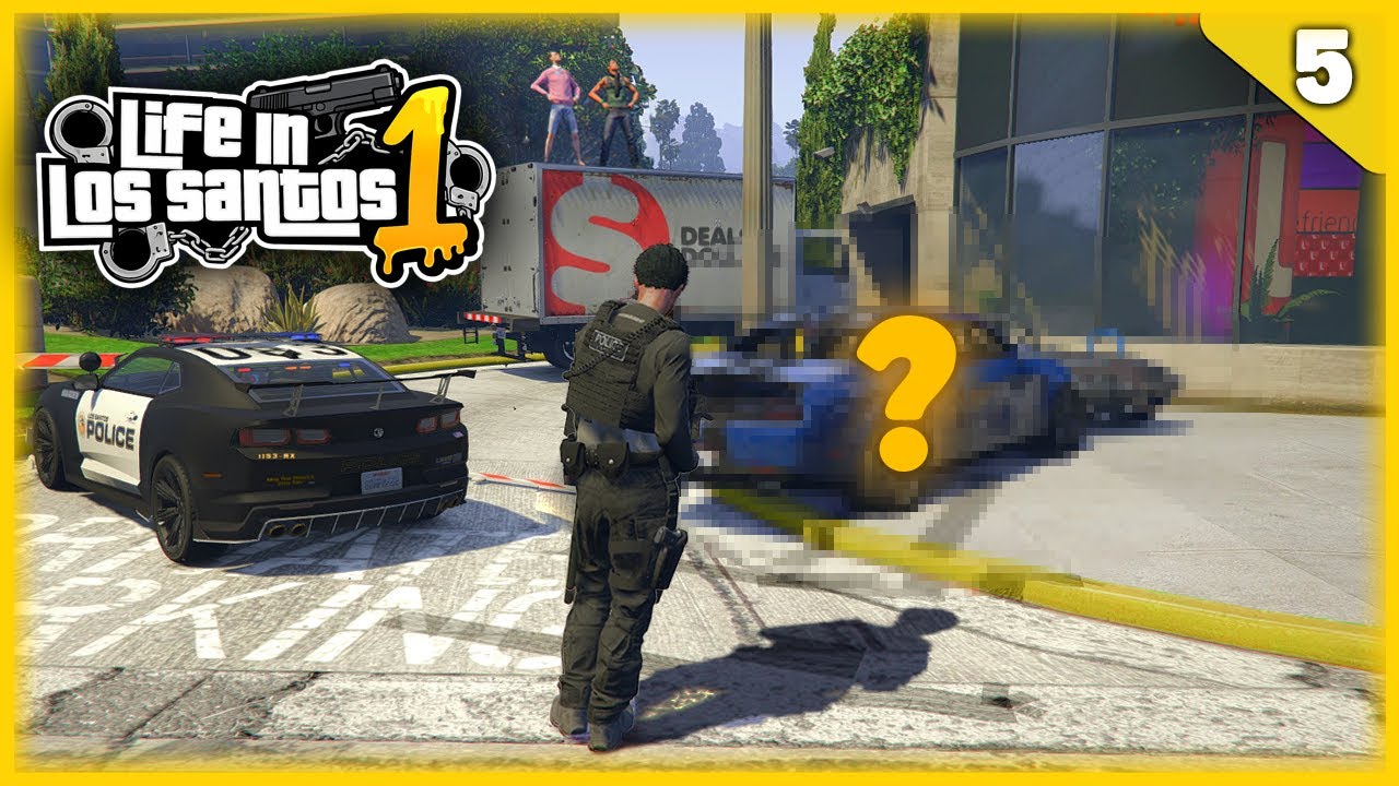 LIFE IN LOS SANTOS #5 - PIERWSZY PATROL 👮👮