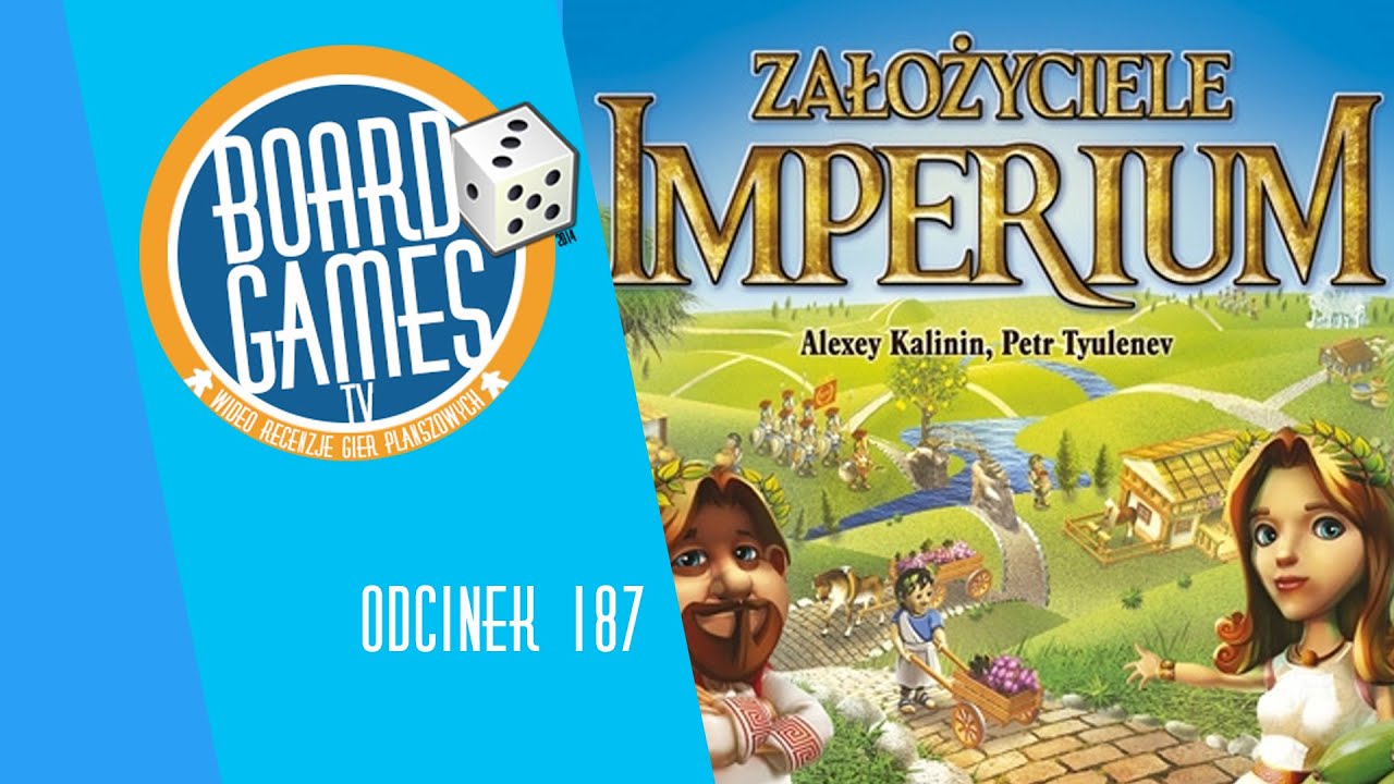 Założyciele Imperium - gra planaszowa, wideo recenzja