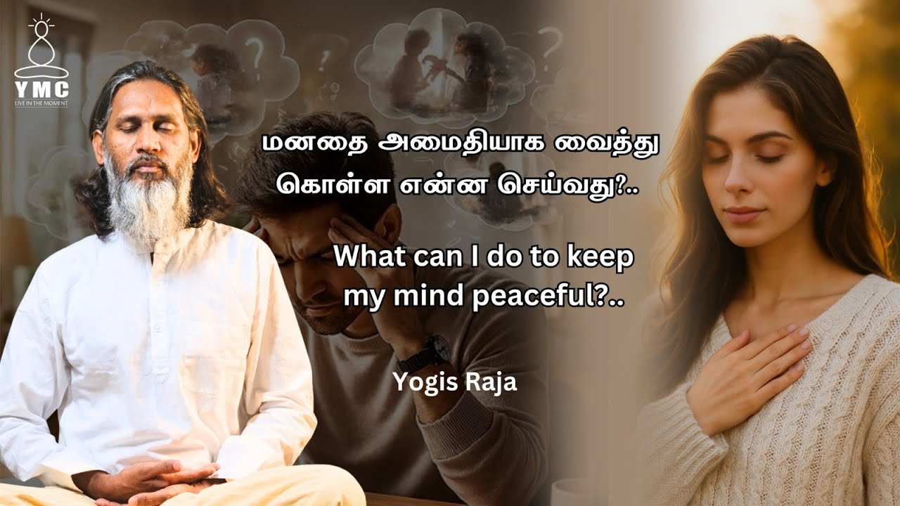 மனதை அமைதியாக வைத்து கொள்ள என்ன செய்வது?.. #yogisraja #meditation #mindset #silence #mind #thiyanam