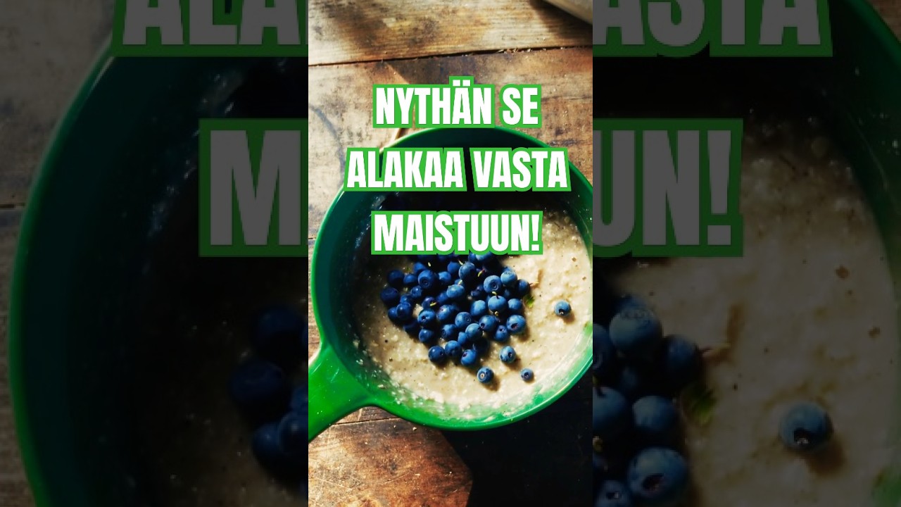 NYTHÄN SE ALAKAA VASTA MASITUUN! 