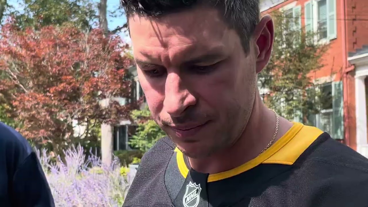 Sidney Crosby speaks before training camp, part 1