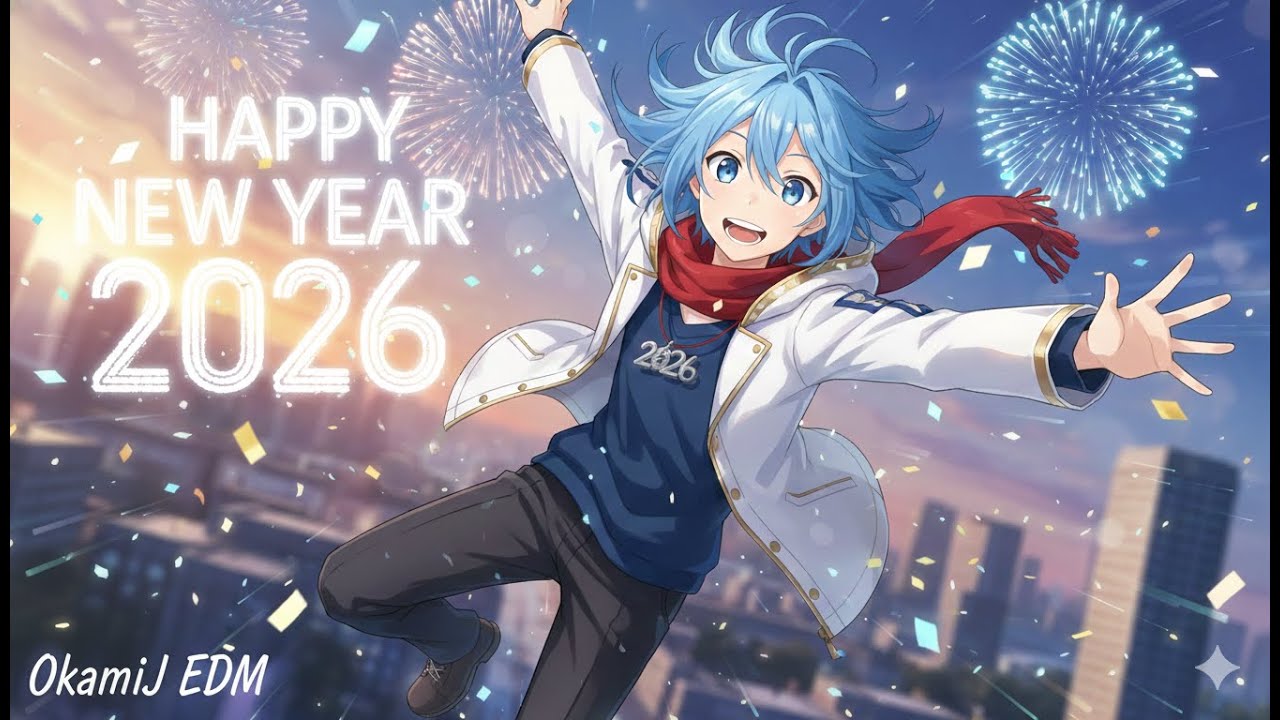 OkamiJ - Happy New Year 2026 | EDM | No Copyright Music