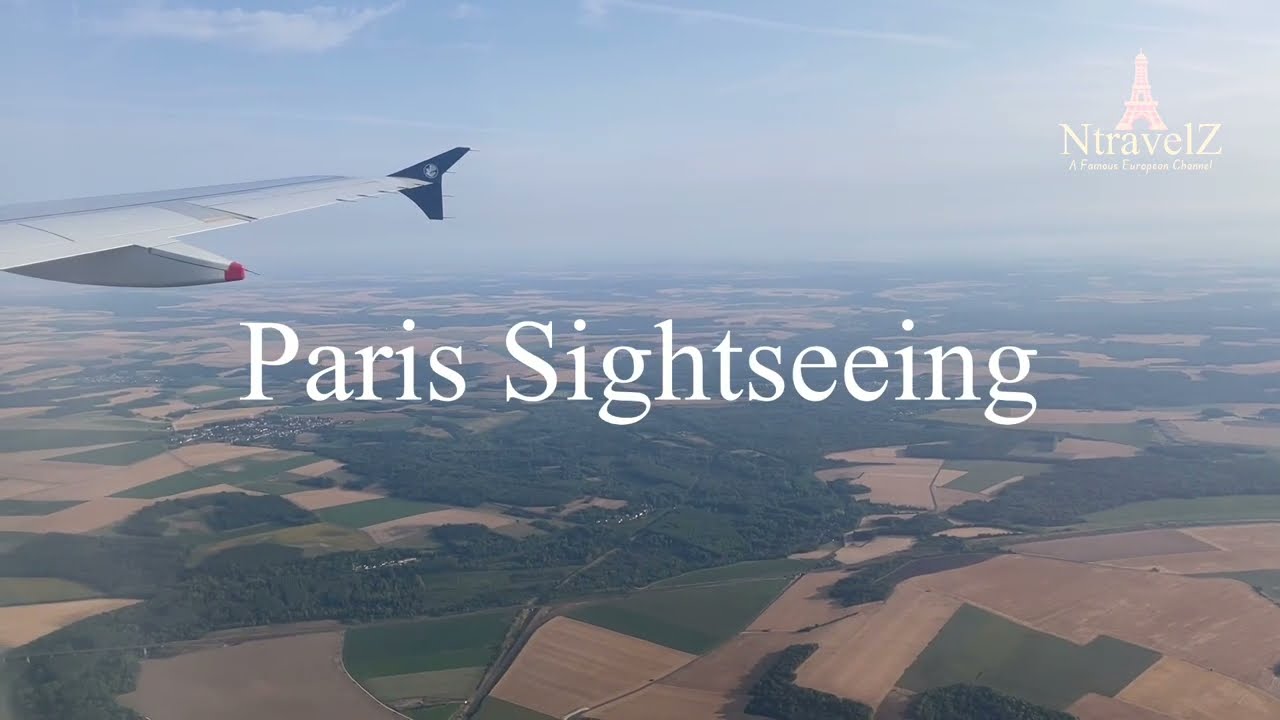 Landing at Paris Charles de Gualle Airport France | Paris CDG | Air France AF 1578 | #NZ2024