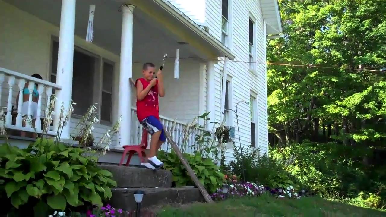 funny zipline accidents