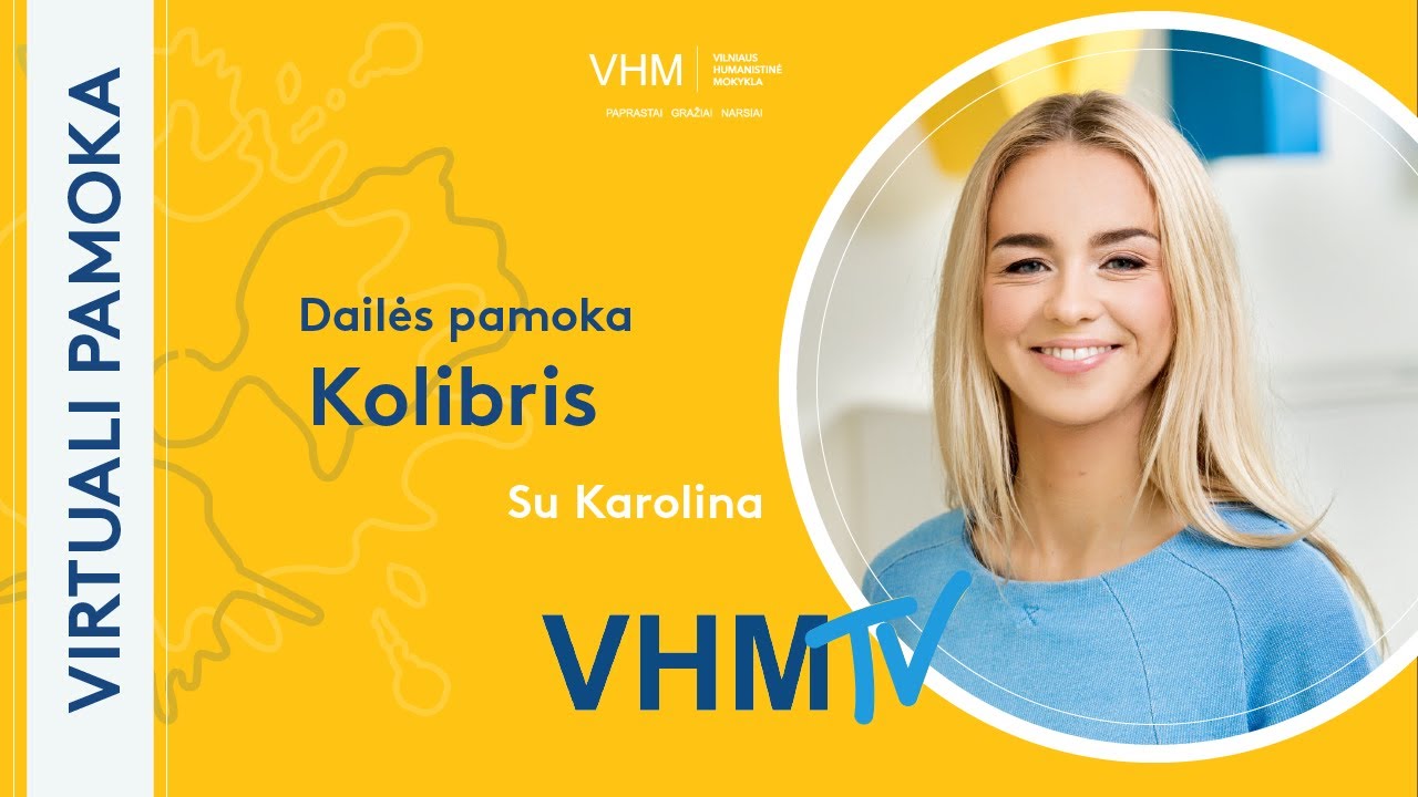 Virtuali dailės pamoka