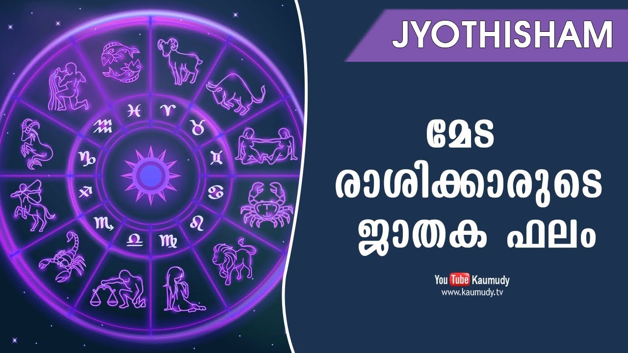 മേട രാശിക്കാരുടെ ജാതക ഫലം | Jyothisham