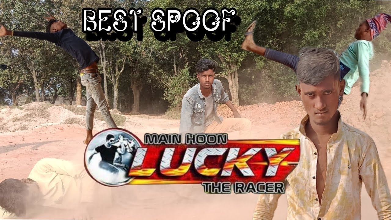Main Hoon Lucky The Racer Movie Fight| Race Gurram Movie fight spoof |AlluArjun, Shruti Haasan