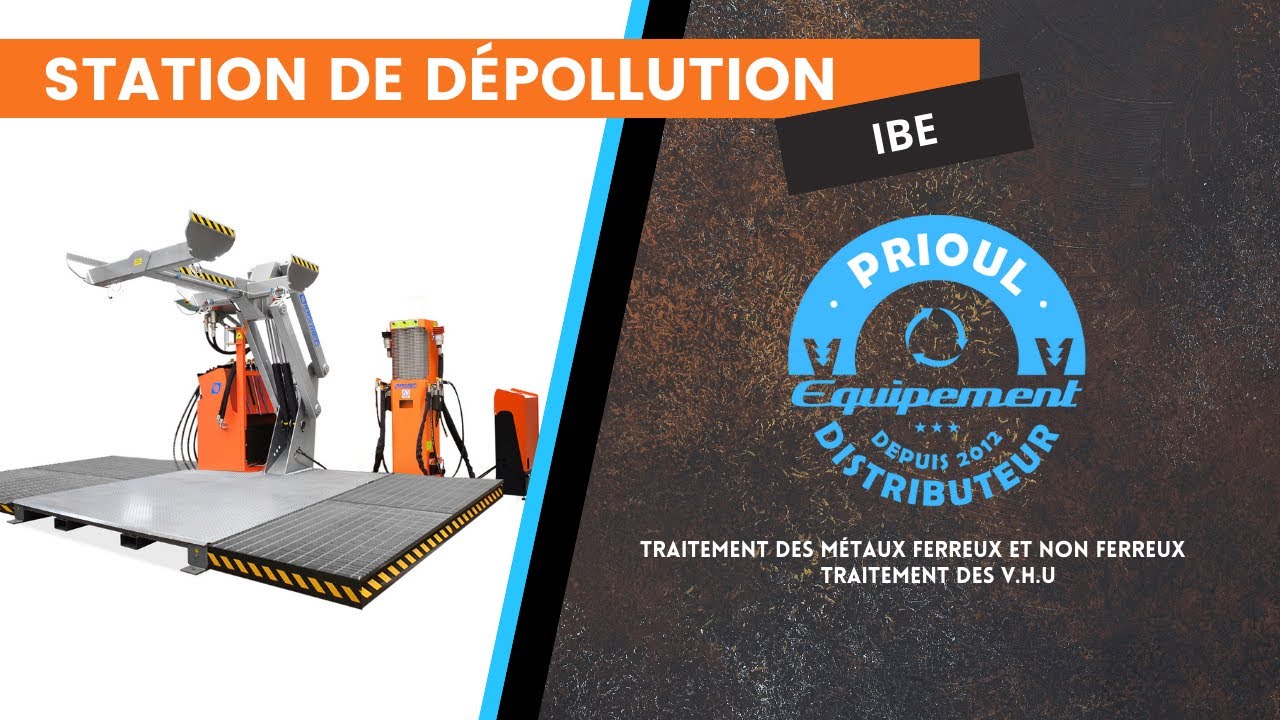 IBE - Station de dépollution de VHU