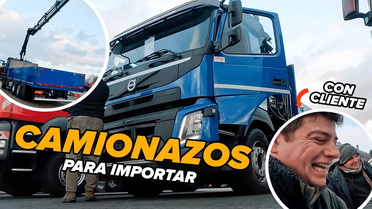 CAMIONES para importar desde ALEMANIA y BÉLGICA 🚛 | Viaje con cliente ✈️ | PARTE 1